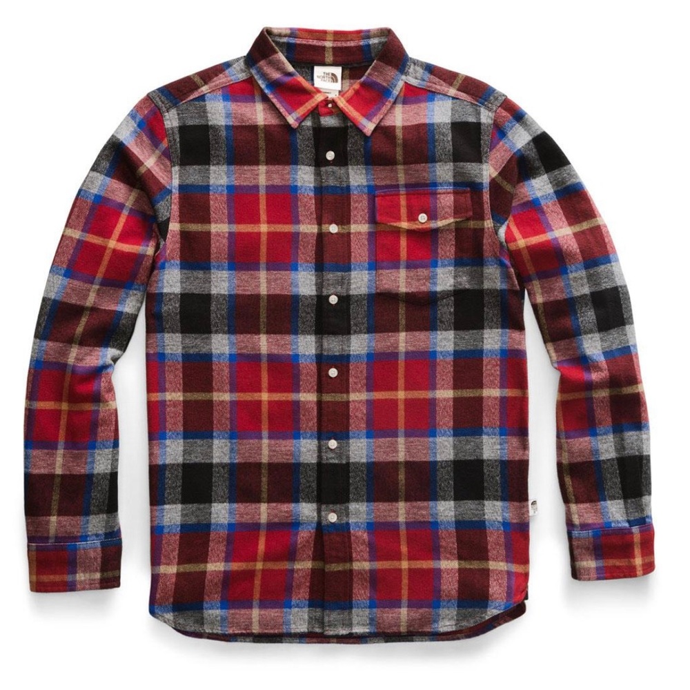 THE NORTH FACE LONG-SLEEVE ARROYO FLANNEL SHIRT MEN'S